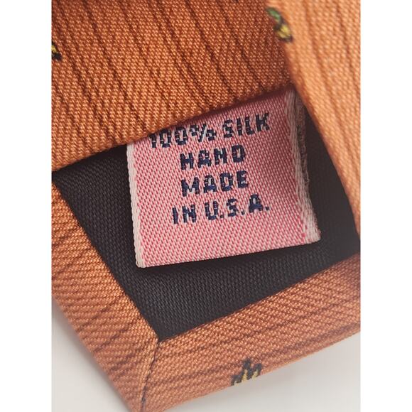 Vineyard Vines Pheasant Bird Long Silk Neck‎ Tie 59" Martha's Vineyard - Picture 4 of 6